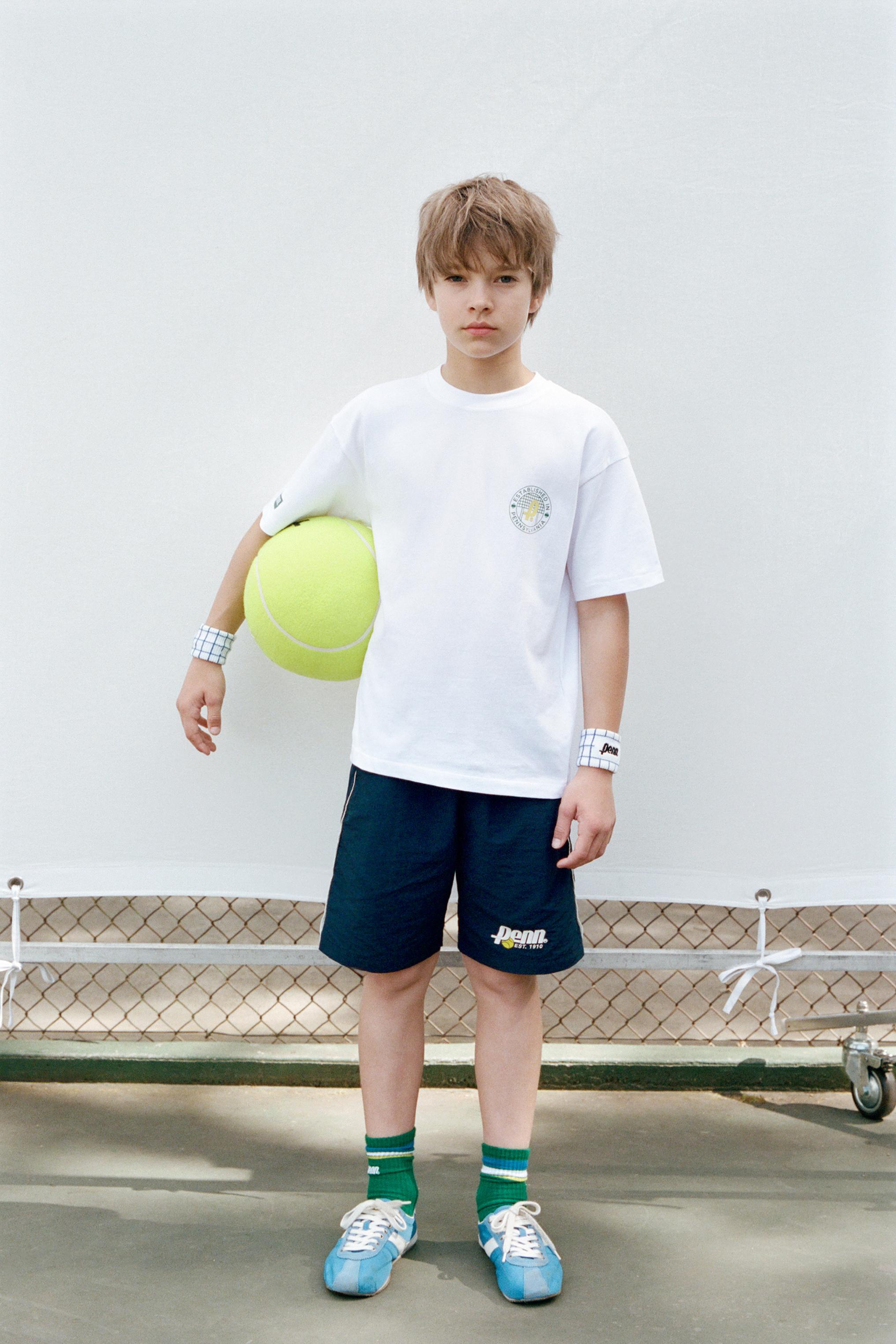 PENN © RACKET PRINT T-SHIRT